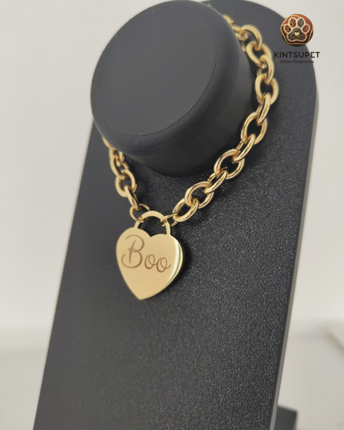 BRACCIALE MODELLO HEART (gold)